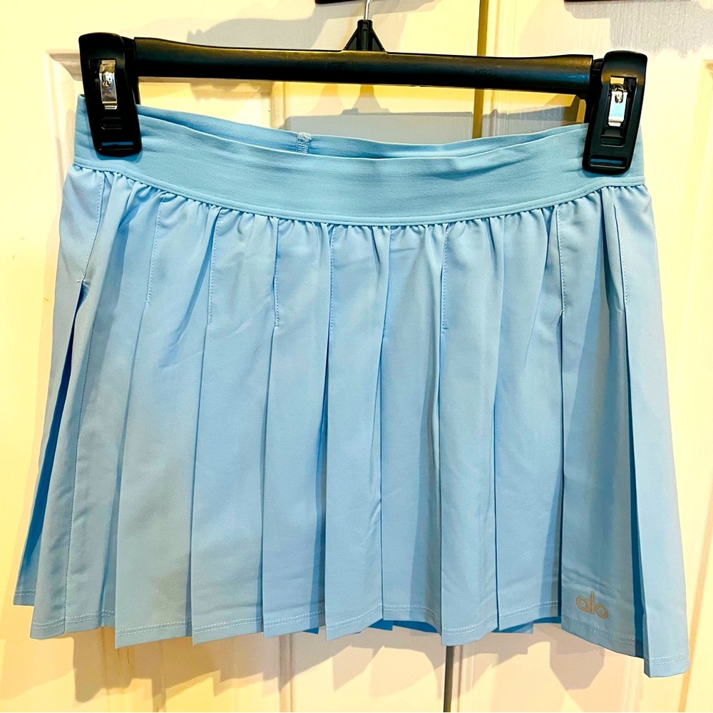 All Yoga tennis skirt. Size XS. Light blue. Great condition